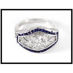 Fine Diamond and Sapphire Ring(was $7,950) #1846575