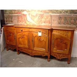 Antique French Breakfront Buffet #1847043