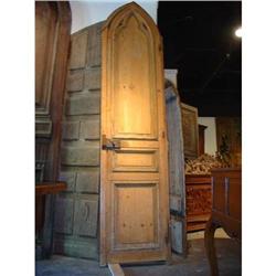 Antique Gothic Door from a Chapel in France #1847050