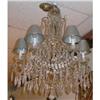 Image 1 : Italian Beaded Crystal Chandelier #1859552