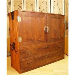 Japanese Antique Tansu, Paulownia Kimono Chest #1860084