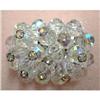 Image 1 : CRYSTAL BEAD & RHINESTONE BROOCH #1874010