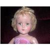 R & B marked 17" hard plastic strung doll #1874565