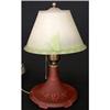 Art Deco Frosted Glass Boudoir Lamp #1874915