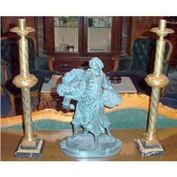 A fabulous French  pair of antique bronze #1885239