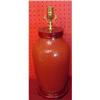 CHINESE EXPORT OXBLOOD VASE CONVERTED INTO LAMP#1885253