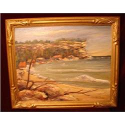 ROMA HUND ORIGINAL CANADIAN PAINTING #1885274
