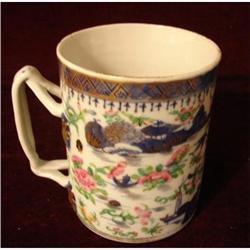 CHINESE EXPORT BLUE AND WHITE NANKING CLOBBERED#1885275