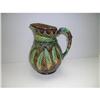 English Majolica Wheat Design Jug #1885695