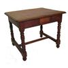 Image 1 : Louis XIII Solid Oak Desk #1897067