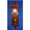 Image 1 : Two Weights Wall Clock Gustav Becker !! #1897253