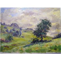 German Impressionist landscape  signed  #1898078