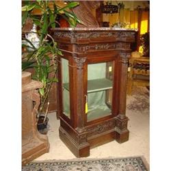 Empire Style Mahogany Vitrine #1898106