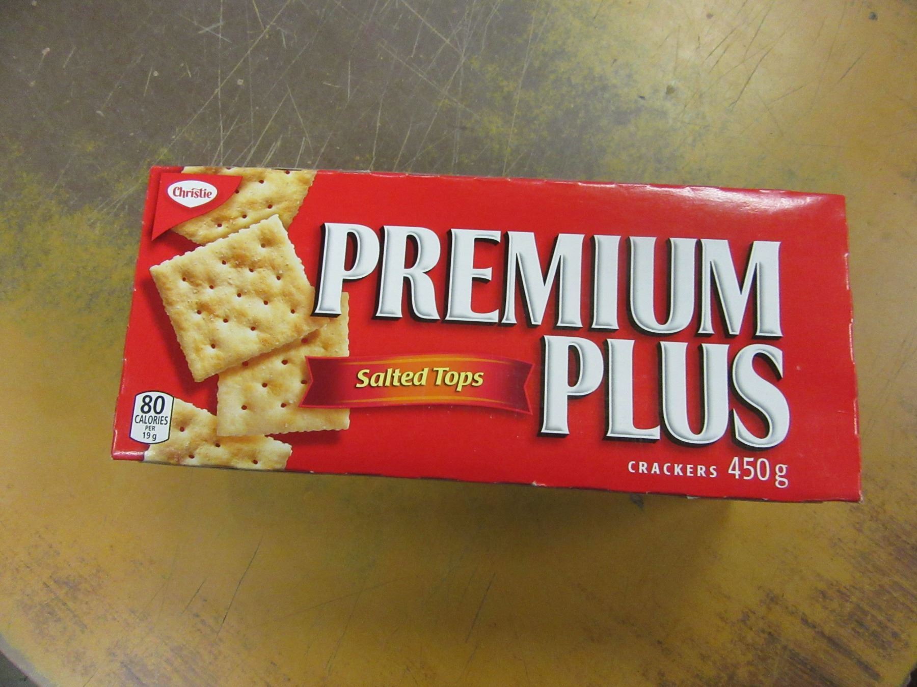 PREMIUM PLUS CRACKERS (450 G) PER BOX