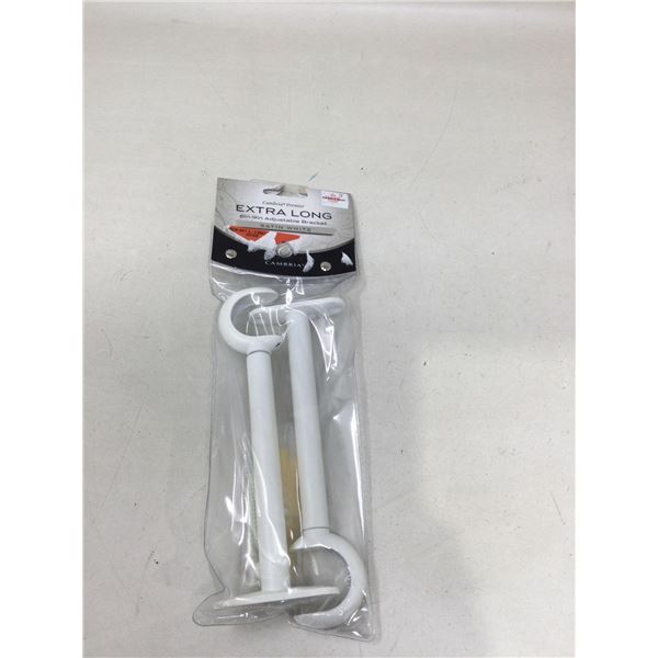 Cambria Premier Extra Long 6" - 9" Adjustable Bracket (Satin White)