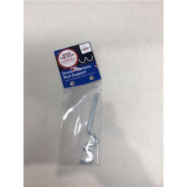 Double Curtain Rod Support