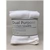 Image 1 : Dual Purpose Kitchen Towels 18" X 28" (Set Of 4)