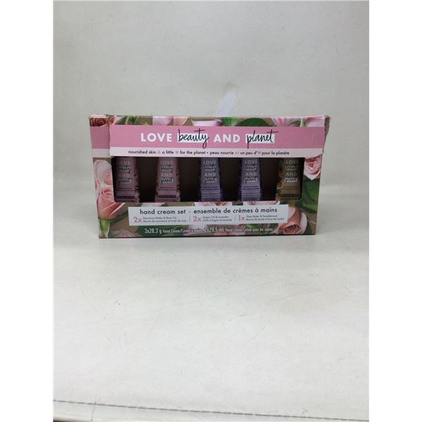 Love Beauty And Planet Assorted Hand Cream Set (3 X 28.3g Hand Cream) (2 X 29.5 ML Hand Lotion)