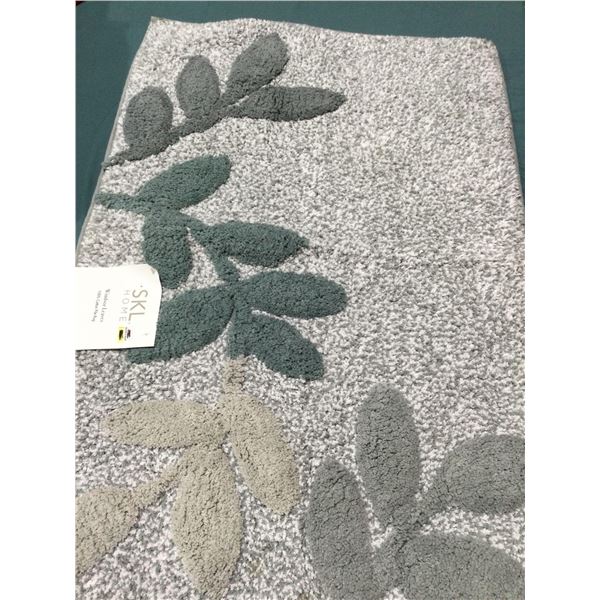 SKL Home Windsor Leaves 100% Cotton Pile Rug 20" X 30"