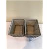 Image 2 : .Org Medium Storage Basket 12.5" X 8.5" X 6" (Lot Of 2)