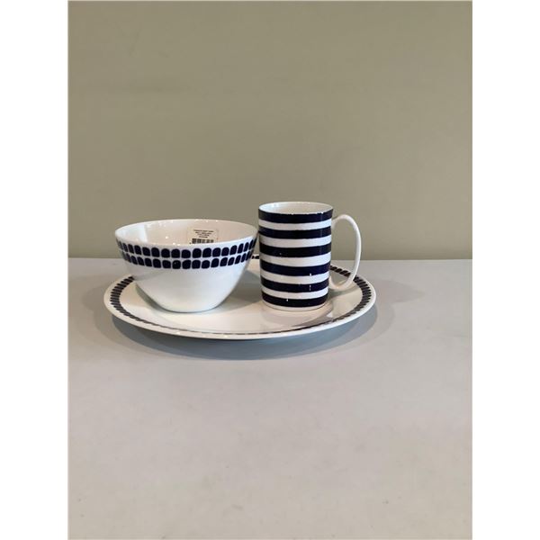 Plate Bowl And Mug Set