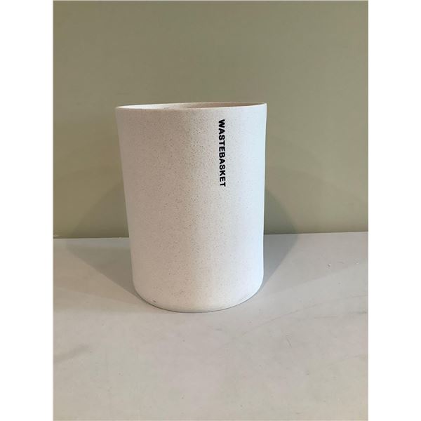 Premium White Waste Basket