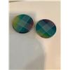 Image 1 : Lot of 8 Rnd Hammered Rainbow Coasters