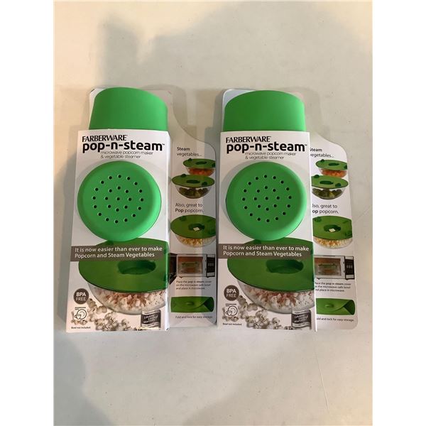 Lot of 2 pop-n-steamer