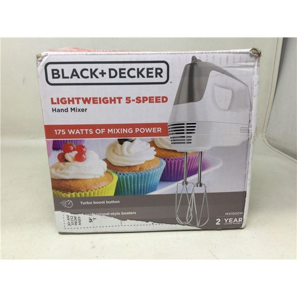 Black & Decker Lightweight 5-Speed (175w)