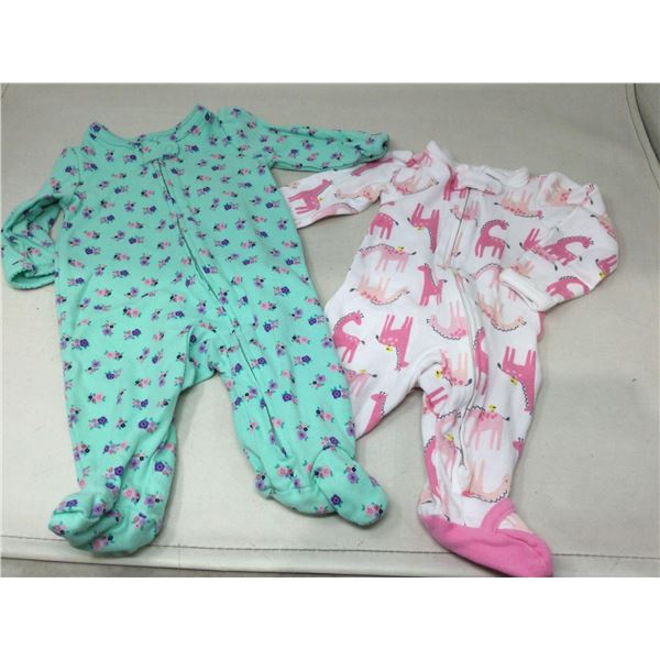 Simple Joys Zippered Pajamas (Newborn)