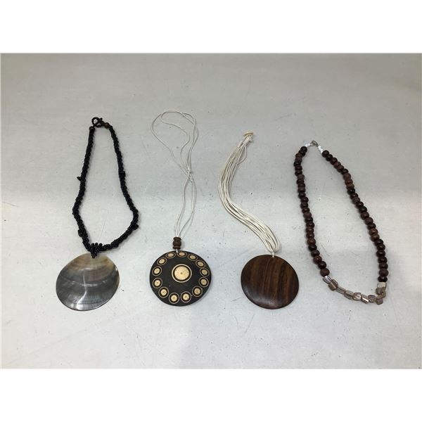 Lot of Assorted Beaded Necklaces (4ct)