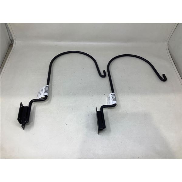 Set of 2 Wrought Iron Plant Hangers