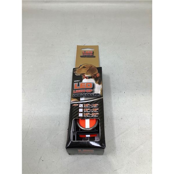 LED Light-Up Dog Collar (10in - 13in)