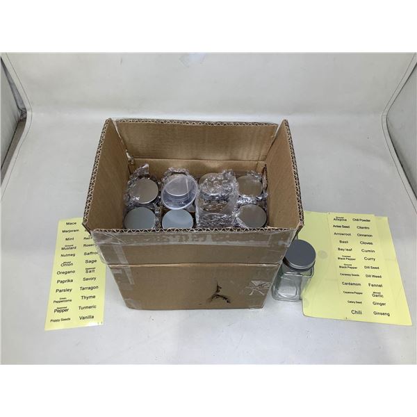 Case of Spice Jars