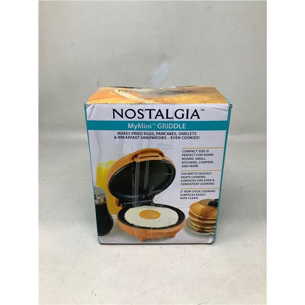 Nostalgia MyMini Griddle