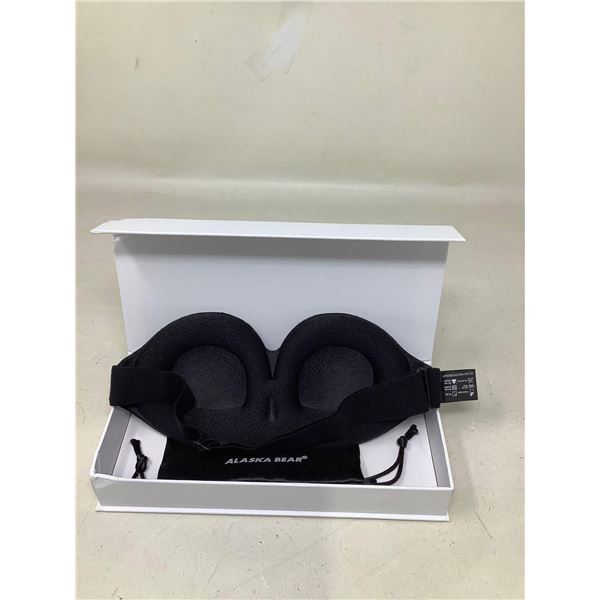 Alaska Bear Sleep Mask with Lash Protection