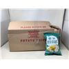 Image 1 : Case of Circle K Salt & Vinegar Potato Chips (12 x 66g)