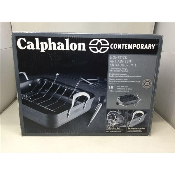 Calphalon Non-stick 16in Roaster & Rack