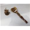 Image 1 : Wooden Ornament and Salad Tongs