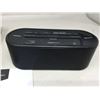 Image 2 : FM Dual Alarm Clock Radio with USB Charging Port and Bluetooth