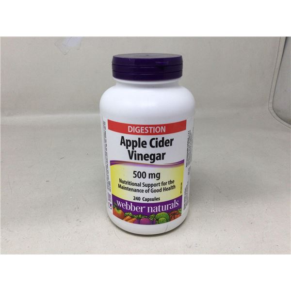 Webber Naturals Apple Cider Vinegar (500mg)