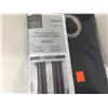 Image 2 : Design decor set of grommet black out panels 38 x 84 inch