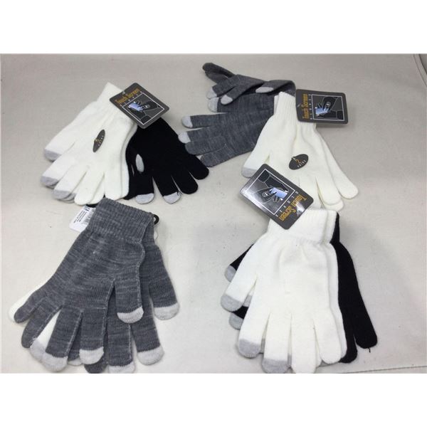 Lot of Touch Screen Gloves (4 x 2)