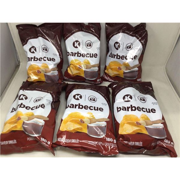 Circle K Barbecue Potato Chips (6 x 180g)