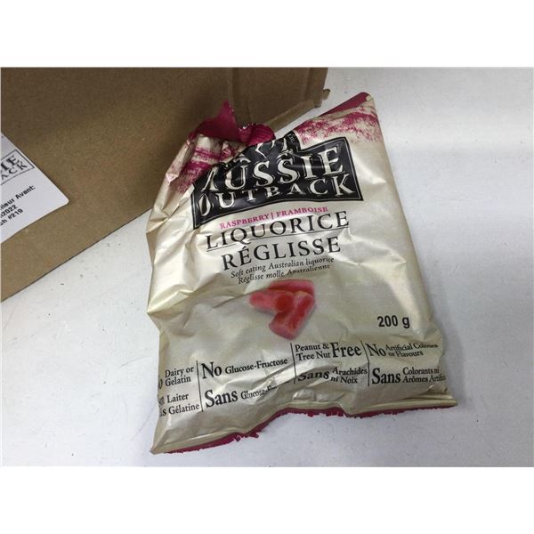 Aussie Outback raspberry Licorice (8 x 200g)