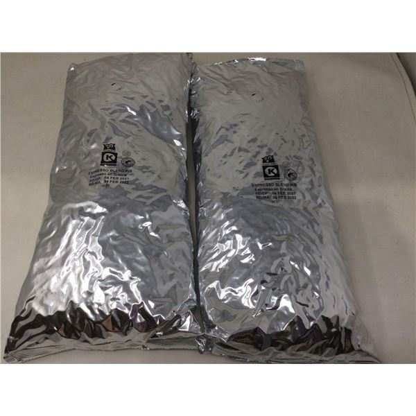 Circle K Espresso Blend Whole Bean Coffee (2 x 2.5lbs)