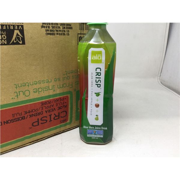 Case of Alo Crisp Aloe Vera Drink (12 x 500ml)