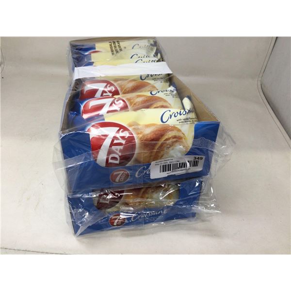 7Days Vanilla Filled Croissant (2 x 6 x 75g)