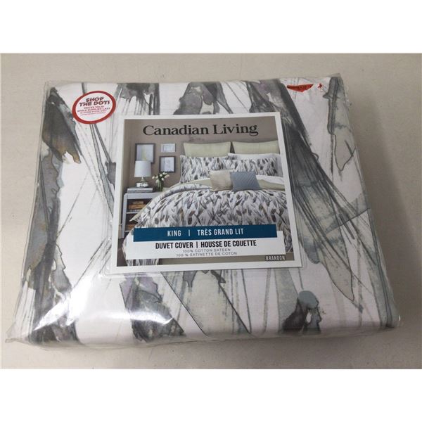 Canadian Living King Duvet Cover