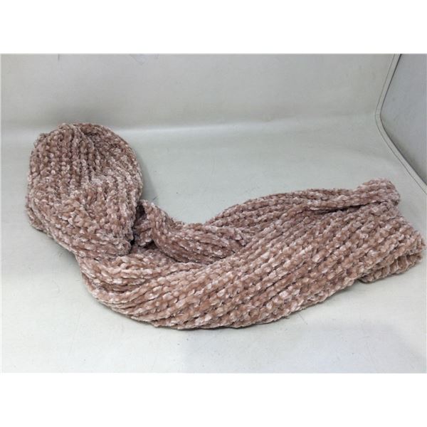 Inifinity Loop- Blush Scarf